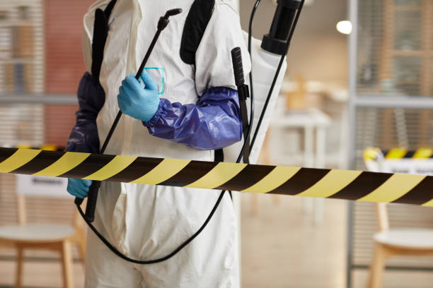 Professional Crime Scene Cleanup technician working in Canton, MA